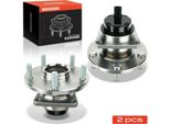Frankberg 2X Mozzo Ruota Set Cuscinetto Asse Posteriore Entrambi I Lati Per Toyota Corolla Verso 1.6L 1.8L 2.0L 2.2L 2001-2009