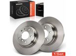 Frankberg 2X Dischi Freno Asse Posteriore Per Bmw Serie 7 E38 Serie 8 E31 2.5L-5.4L 1990-2001