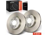 Frankberg 2X Dischi Freno Asse Anteriore Per Honda Accord Vi Coupe Vii Civic Ix Notchback 1998-2022