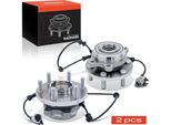 Frankberg 2X Mozzo Ruota Set Di Cuscinetti Asse Anteriore Entrambi I Lati Per Nissan NP300 Navara Pathfinder Iii 2.5L 3.0L 4.0L Anno Dal 2005