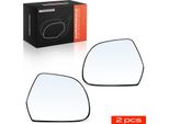 Frankberg 2X Vetro Specchio Esterno Anteriore Sinistro Destro Per Dacia Dokker Ke Duster Lodgy