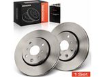 Frankberg 2X Dischi Freno Asse Anteriore Per CitroëN C1 Ii Peugeot 107 108 Toyota Aygo Furgone/Hatchback