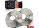Frankberg 2X Dischi Freno Asse Posteriore Per Mitsubishi Colt Czc Cabriolet Vi Smart Forfour 2004-2012