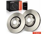 Frankberg 2X Dischi Freno Asse Anteriore Per Audi Tt 8J3 Tt Roadster 8J9 1.8L 2.0L 2.5L 3.2L 2006-2014