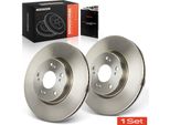 Frankberg 2X Dischi Freno Asse Anteriore Per Honda Accord Ix Notchback Civic Tourer X Hatchback HR-V