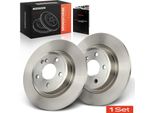 Frankberg 2X Dischi Freno Asse Posteriore Per Mercedes-Benz Slc Slk R172 1.6L-3.5L Anno Dal 2011