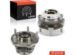 Frankberg 2X Mozzo Ruota Set Di Cuscinetti Asse Anteriore Entrambi I Lati Per Nissan Teana Ii J32 2.5L 2008-2010