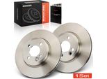 Frankberg 2X Dischi Freno Asse Anteriore Per Mini Mini Cabriolet R56 R57 R55 R58 R59 2006-2015