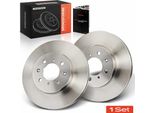 Frankberg 2X Dischi Freno Asse Anteriore Per Honda Civic Iv Hatchback Notchback V Coupé Anno 1987 In Poi