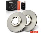 Frankberg 2X Dischi Freno, Asse Anteriore Per Ford Transit Bus Box/Chassis Tourneo 2006-2014