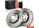 Frankberg 2X Dischi Freno Asse Anteriore Per Toyota Auris Estate Avensis Notchback Corolla Verso Van 2006-2018