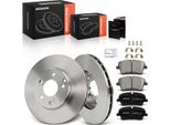 Frankberg 2X Dischi Freno 4X Pastiglie Freno Asse Anteriore Per Mercedes-Benz W203 CL203 S203 C209 A209 R171