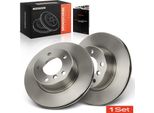 Frankberg 2X Dischi Freno Asse Anteriore Per Bmw Serie 1 Cabrio Coupé E81 E87 E88 E82 E90 2004-2013