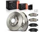Frankberg 2X Dischi Freno 4X Pastiglie Freno Asse Anteriore Per Fiat Grande Punto 199 Punto Evo Punto
