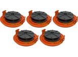 5X Bobina + Cappuccio Per Decespugliatore Gardena Powercut 500 650-28 Li-40-30 05307-20