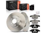 Frankberg 2X Dischi Freno 4X Pastiglie Freno Asse Posteriore Per Mercedes-Benz Classe C W204 C204 S204 Classe E A207 C207