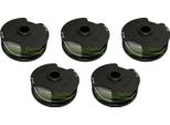 5 X Fadenspule Per Parkside 351753 360066 365589 385583 402319 TLP-01 Motorsense