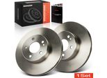 Frankberg 2X Dischi Freno Asse Anteriore Per Mercedes-Benz Classe C Cabriolet W205 A205 C205 S205 2014-2021