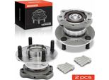 Frankberg 2X Mozzo Ruota Set Di Cuscinetti Asse Posteriore Entrambi I Lati Per Ford B-Max Van Ecosport Tourneo Courier B460 Mpv Transit
