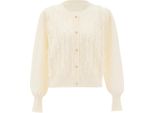 Cardigan Da Donna Naemi - Lana Bianca, Xs/S