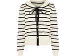Cardigan Da Donna Naemi - Bianco Nero, Xs/S