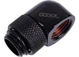 Connettore A L Alphacool Hf, Girevole, Spina G1/4 A Filettatura Femmina G1/4, Nero Opaco