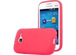 Cadorabo Cover Protettiva Per Samsung Galaxy Trend Lite In Rosso Custodia Per Telefono Cellulare Tpu Etui Cover Case