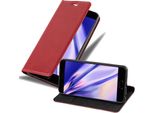 Cadorabo Custodia Per Huawei P10 Custodia Protettiva In Rosso Cellulare Custodia Cover Chiusura Magnetica