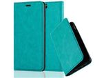 Custodia Cadorabo Per Huawei P10 Plus Custodia Protettiva In Turchese Custodia Per Cellulare Cover Chiusura Magnetica
