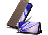 Cadorabo Custodia Per Cubot Nova Cover Protettiva In Marrone Custodia Per Cellulare Cover Chiusura Magnetica