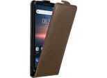 Custodia Cadorabo Per Nokia 8 Sirocco Custodia Protettiva In Marrone Custodia Flip Per Telefono Cellulare Custodia Cover