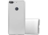 Cadorabo Cover Per Htc Desire 12 Plus Cover Protettiva In Argento Custodia Rigida Per Telefono Cellulare Cover Case