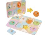 Classic World Puzzle Geometrico Blocchi 9 Pezzi.