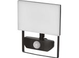 Emos - Proiettore Led Tambo Con Rilevatore Di Movimento - Proiettore Sottile In Alluminio - Impermeabile - Bianco Neutro - 2000 Lm - 20 W - Per Esterni - Nero, ZS2922