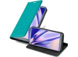 Cadorabo Custodia Per Lg G6 Cover Protettiva In Turchese Custodia Per Cellulare Cover Chiusura Magnetica