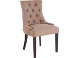 Sedia Da Pranzo Clp In Tessuto Aberdeen Con Struttura In Legno Di Gomma E Altezza Seduta Di 50 Cm, Blu Antico
