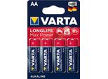 20X Varta 46836 Longlife Max Power LR6/AA (Mignon) (4706) - Pila Alcalina Al Manganese (Alcalina), 1,5 V