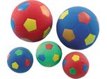 Nobby Football In Lattice 8 Cm Multicolore