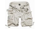 Brandit Savage Pantaloncini Da Lavoro Vintage Cargo Army Weiß - Xxl