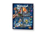 Noris Spiele Painting By Numbers - Winter Birds (Quattro); 609340661