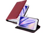 Cadorabo Custodia Per Samsung Galaxy J5 2015 Custodia Protettiva In Rosso Custodia Per Cellulare Cover Chiusura Magnetica