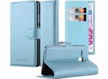 Cadorabo Custodia Per Htc One M8 Mini Custodia Protettiva In Blu Custodia Per Cellulare Custodia Cover Chiusura Magnetica