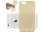 Cadorabo Custodia Per Apple Iphone 6 / 6S Custodia Protettiva In Tpu Silicone Cover Etui Giallo Protettivo Custodia