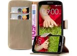 Cadorabo Cover Per Lg G2 Mini Cover Protettiva In Marrone Cover Telefono Cellulare Cover Libro Custodia Custodia