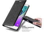 Cadorabo Cover Per Samsung Galaxy A5 2016 Cover Protettiva In Nero Custodia Per Telefono Cellulare Cover Chiusura Magnetica