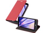 Cadorabo Cover Per Lg G3 Cover Protettiva In Rosso Custodia Per Cellulare Cover Chiusura Magnetica