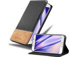 Cadorabo Custodia Per Samsung Galaxy S6 Edge Custodia Protettiva In Nero Shandy Custodia Custodia A Libro Custodia In Similcuoio