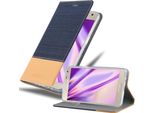 Cadorabo Custodia Per Samsung Galaxy A5 2015 Custodia Protettiva In Blu Telefono Cellulare Custodia A Libro Cover