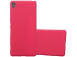 Cadorabo Custodia Protettiva Per Sony Xperia Xa In Rosso Custodia Per Cellulare Tpu Etui Cover Case