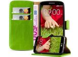 Cadorabo Cover Per Lg G2 Mini Cover Protettiva In Verde Cover Per Cellulare Cover Libro Custodia